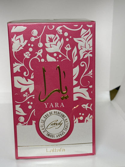 LATTAFA YARA CANDY 3.4 EAU DE PARFUM SPRAY FOR WOMEN