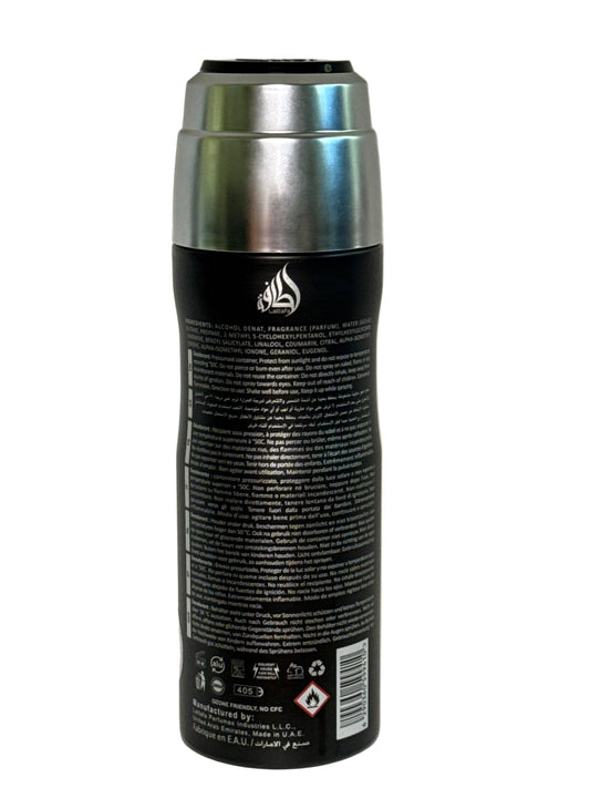 FAKHAR PRIDE OF LATTAFA 6.7 PERFUMED BODY SPRAY FOR MEN