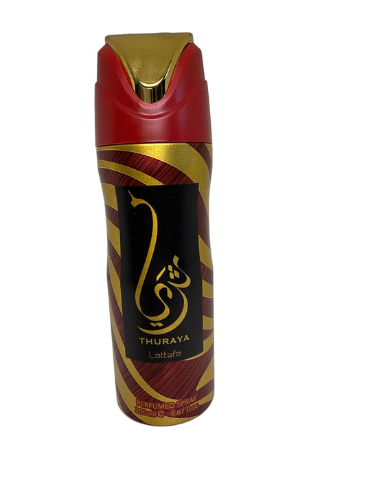 LATTAFA THURAYA UNISEX PERFUMED BODY SPRAY 6.67 OZ
