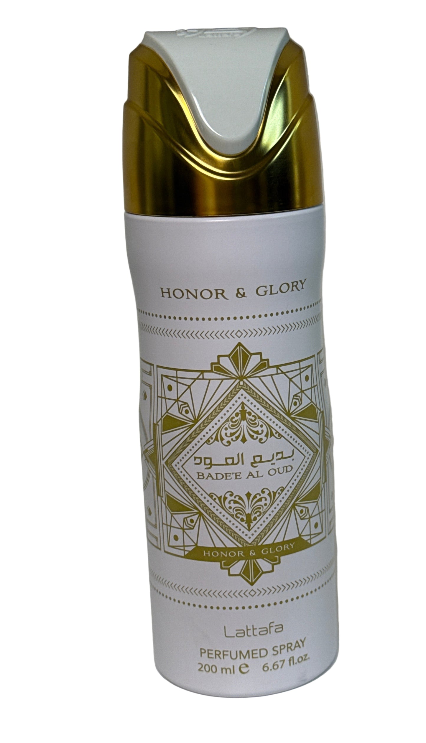 LATTAFA BADE'E AL OUD HONOR & GLORY UNISEX PERFUMED SPRAY 6.67 OZ